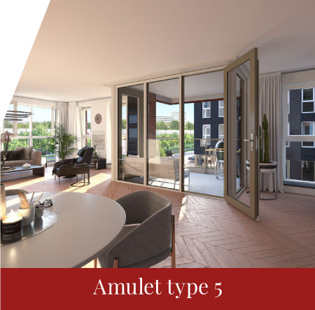 Amulet Utrecht - appartementen - woningaanbod - type 5