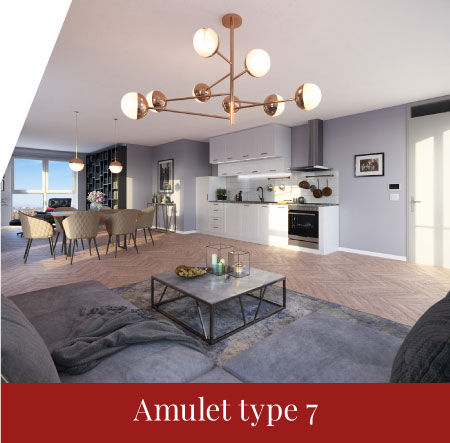 Amulet Utrecht - appartementen - woningaanbod - type 7